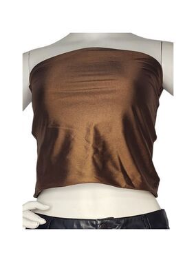 NWT Second Skin RD Style Copper Bandeau Top Medium